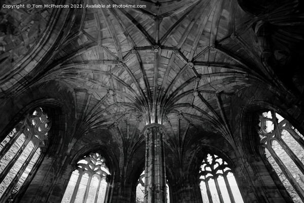 Elgin Cathedral, Chapter House Picture Board by Tom McPherson