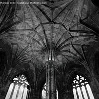 Buy canvas prints of Elgin Cathedral, Chapter House by Tom McPherson
