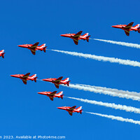 Buy canvas prints of The Red Arrows by Tom McPherson