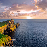 Buy canvas prints of Sunset at Neist Point, Isle of Skye by Tom McPherson