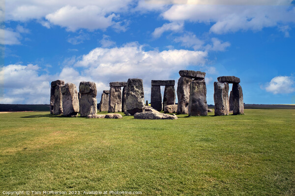 Stonehenge Picture Board by Tom McPherson