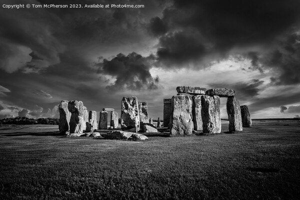 Stonehenge Historic Monument Picture Board by Tom McPherson