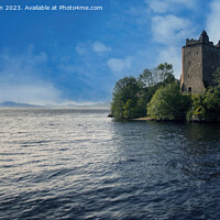 Buy canvas prints of Urquhart Castle overlooking Loch Ness by Tom McPherson