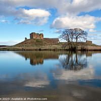 Buy canvas prints of Castle by the Loch by Tom McPherson