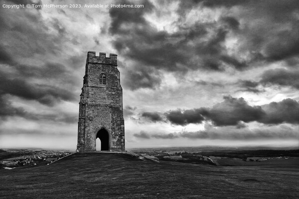 Glastonbury Tor Picture Board by Tom McPherson