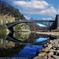 Buy canvas prints of Craigellachie Bridge by Tom McPherson