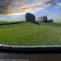 Buy canvas prints of Duffus Castle grounds by Tom McPherson