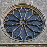 Buy canvas prints of Rose Window  by Tom McPherson