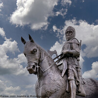 Buy canvas prints of Robert The Bruce Statue by Tom McPherson
