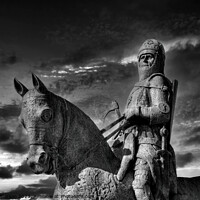 Buy canvas prints of Robert The Bruce Statue by Tom McPherson