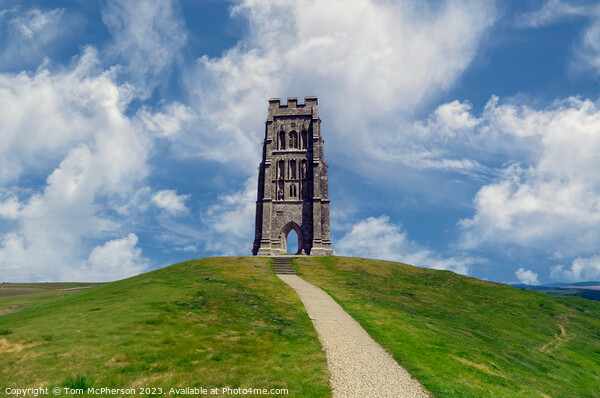 Glastonbury Tor Picture Board by Tom McPherson