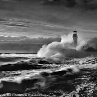 Buy canvas prints of Stormy Seascape 24 by Tom McPherson