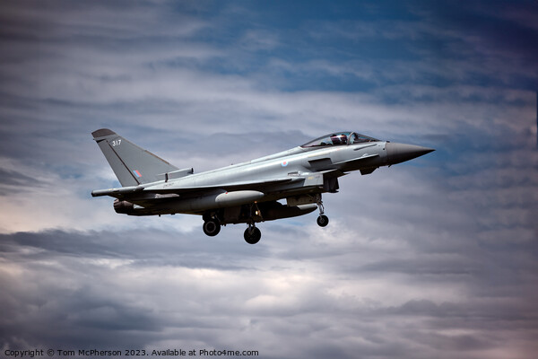 The Typhoon FGR.Mk 4  Picture Board by Tom McPherson