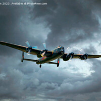 Buy canvas prints of The Avro Lancaster by Tom McPherson