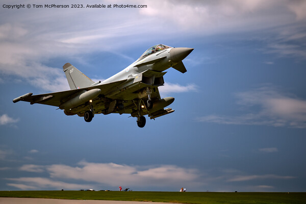 The Typhoon FGR.Mk 4 Picture Board by Tom McPherson