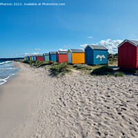 Buy canvas prints of  Findhorn Beach, Moray by Tom McPherson