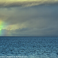 Buy canvas prints of Firebow on the Moray Firth by Tom McPherson