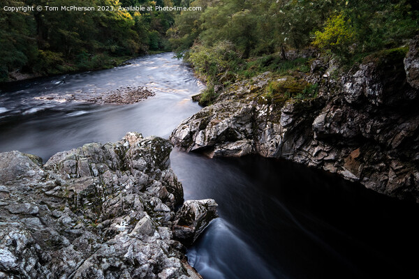 River Findhorn at Randolph's Leap Picture Board by Tom McPherson