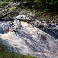 Buy canvas prints of River Findhorn by Tom McPherson