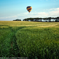 Buy canvas prints of Balloon Flypast by Tom McPherson