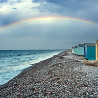 Buy canvas prints of Rainbow at Findhorn by Tom McPherson