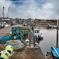 Buy canvas prints of  Hopeman Harbour by Tom McPherson
