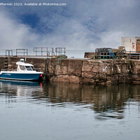 Buy canvas prints of Hopeman Harbour by Tom McPherson