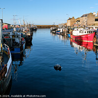 Buy canvas prints of Burghead Harbour by Tom McPherson