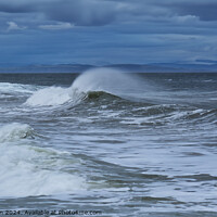 Buy canvas prints of A Stormy Seascape by Tom McPherson