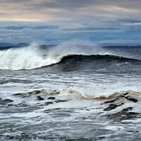 Buy canvas prints of A Stormy Seascape  by Tom McPherson