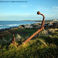 Buy canvas prints of Burghead Anchor by Tom McPherson