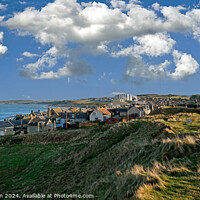 Buy canvas prints of Burghead Village by Tom McPherson