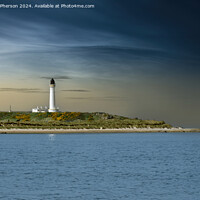 Buy canvas prints of Covesea Skerries Lighthouse by Tom McPherson