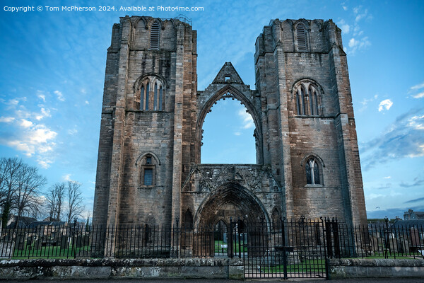 Elgin Cathedral, Moray Picture Board by Tom McPherson