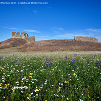Buy canvas prints of Duffus Castle and Laich of Moray by Tom McPherson
