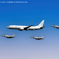 Buy canvas prints of The Poseidon MRA1 (P-8A) by Tom McPherson