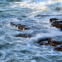 Buy canvas prints of Sea over Rocks by Tom McPherson