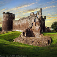 Buy canvas prints of Bothwell Castle by Tom McPherson
