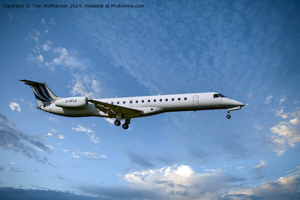 Embraer ERJ-145LR Picture Board by Tom McPherson