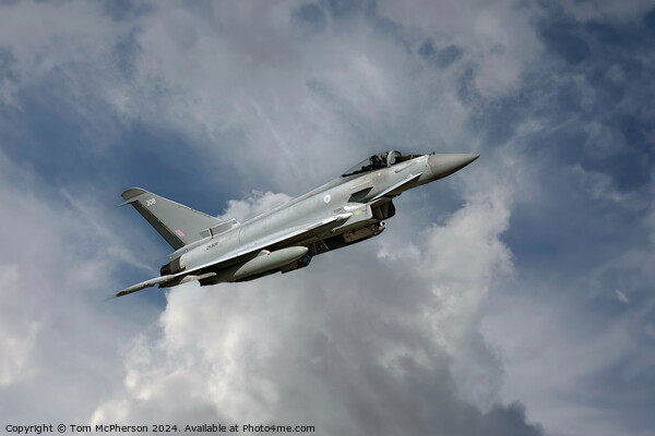 Eurofighter Typhoon Picture Board by Tom McPherson