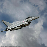 Buy canvas prints of Eurofighter Typhoon by Tom McPherson