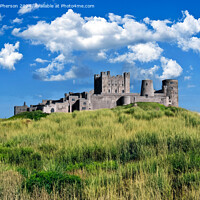 Buy canvas prints of Bamburgh Castle, Northumberland by Tom McPherson