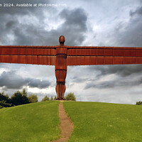 Buy canvas prints of Angel of the North  by Tom McPherson