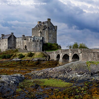 Buy canvas prints of Eilean Donan Castle Scotland by Tom McPherson