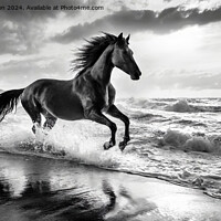 Buy canvas prints of The Stallion by Tom McPherson