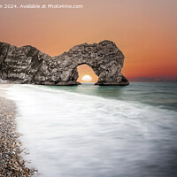 Buy canvas prints of Sunset at Durdle Door  by Tom McPherson