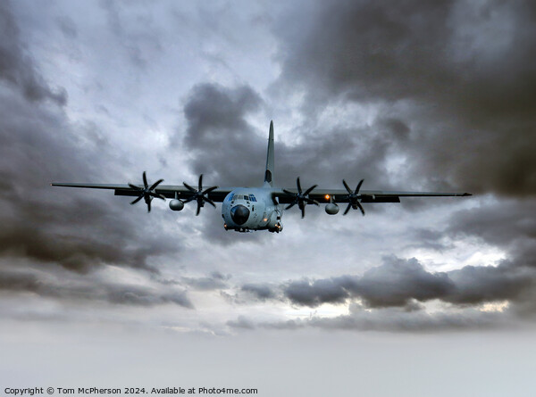 Lockheed C-130 Hercules Picture Board by Tom McPherson