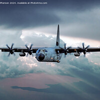 Buy canvas prints of Lockheed C-130 Hercules by Tom McPherson