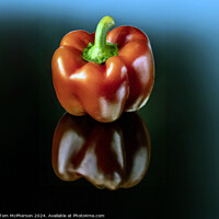 Buy canvas prints of The Red Pepper by Tom McPherson