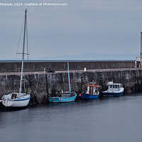 Buy canvas prints of At Hopeman by Tom McPherson